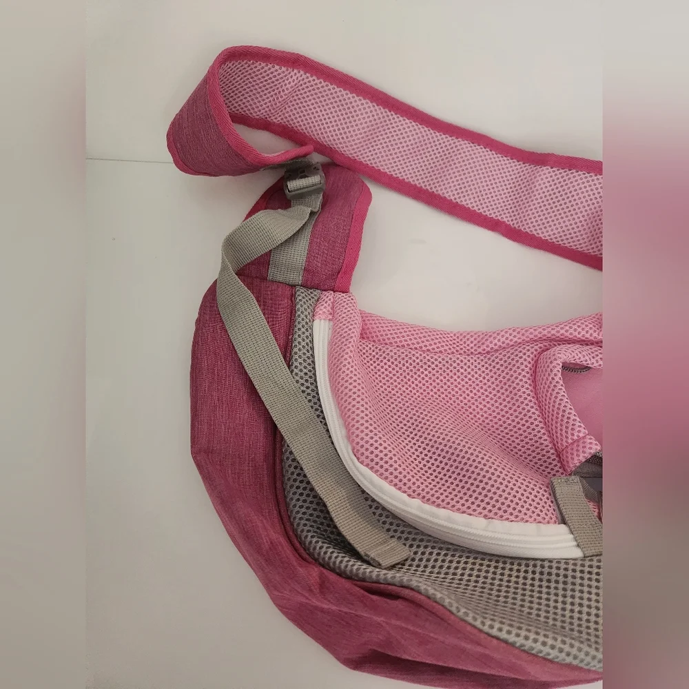 Pet Sling, Pet Dog Sling Carrier Adjustable Dog Satchel Carrier BagSz S | NWOT
